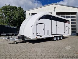 New Autotransporter trailer Brian James Trailers Race Transporter 396-2030 Innenlänge 550cm Lichtpaket Neu verfügbar: picture 12