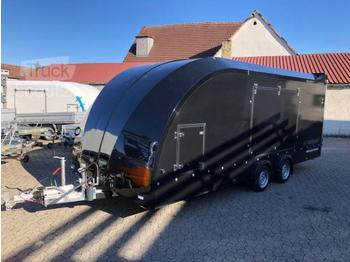 New Autotransporter trailer Brian James Trailers - Race Transporter 4, schwarz 100 km/h RT4 384 1060, 5500 x 2120 mm, 3,5 to.: picture 1
