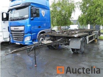 Container transporter/ Swap body trailer Burg PVC 92/2250: picture 1