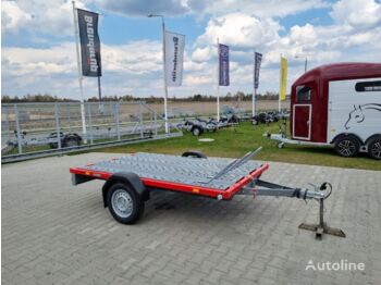 Car trailer STEMA STM 01 7.5-25-15.1 red 251x153 cm 3 motocykle / 3 motorbikes