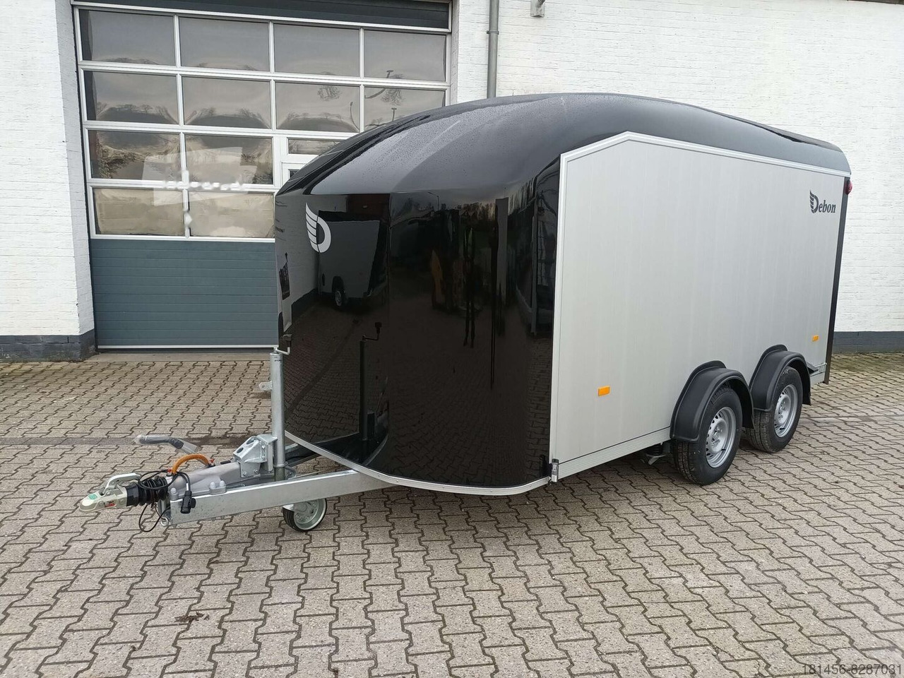 New Autotransporter trailer Cheval Liberté Roadster C 800 aerodynamischer Alukoffer 435x200x205cm 3500kg Rampe sofort: picture 12