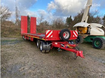 Low loader trailer for transportation of heavy machinery Chirftain 2+2 Agricultural: picture 1