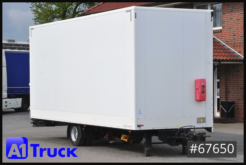 Closed box trailer ACKERMANN 1 Achs Koffer+ Schiebeplane 3100mm innen