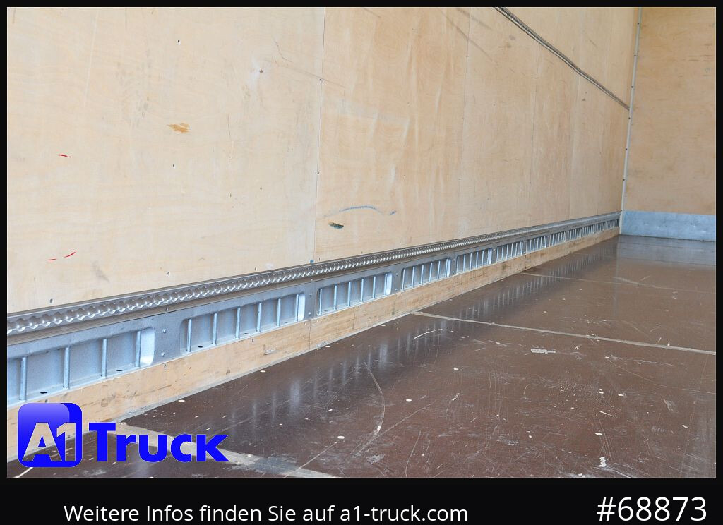 Closed box trailer ACKERMANN 2 achs Koffer Wechselaufbau, Moebel, Lichtband