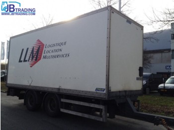 Lecitrailer Middenas Disc brakes - Closed box trailer