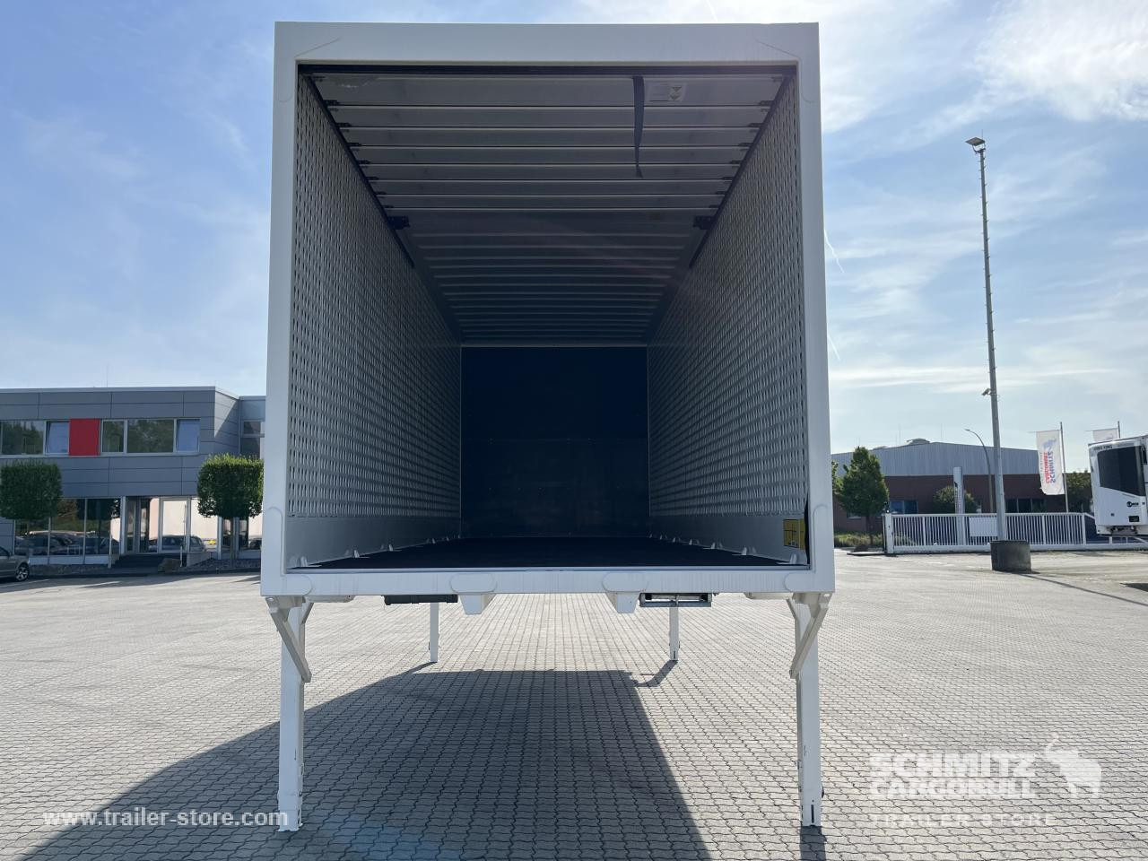 Closed box trailer SCHMITZ Wechselaufbau Trockenfrachtkoffer Standard
