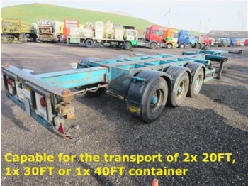 Broshuis 3 UCC-39EU - Container transporter/ Swap body trailer