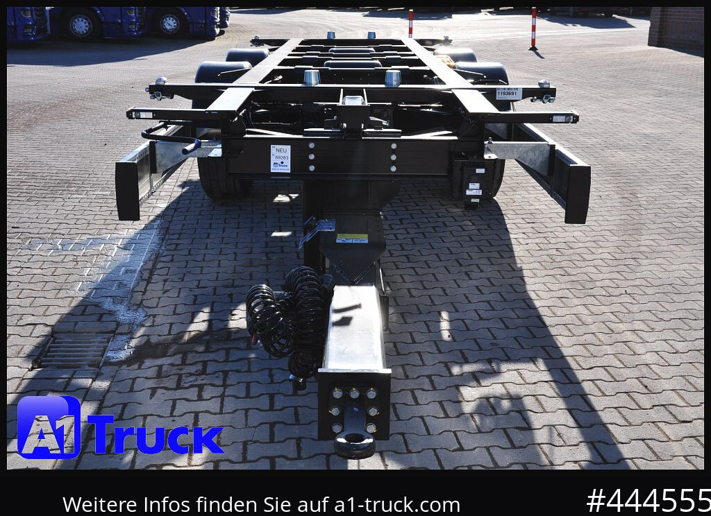 Container transporter/ Swap body trailer KRONE 10 x Tandem, MIDI, für 1120mm + 1320mm, SOFORT, NEU