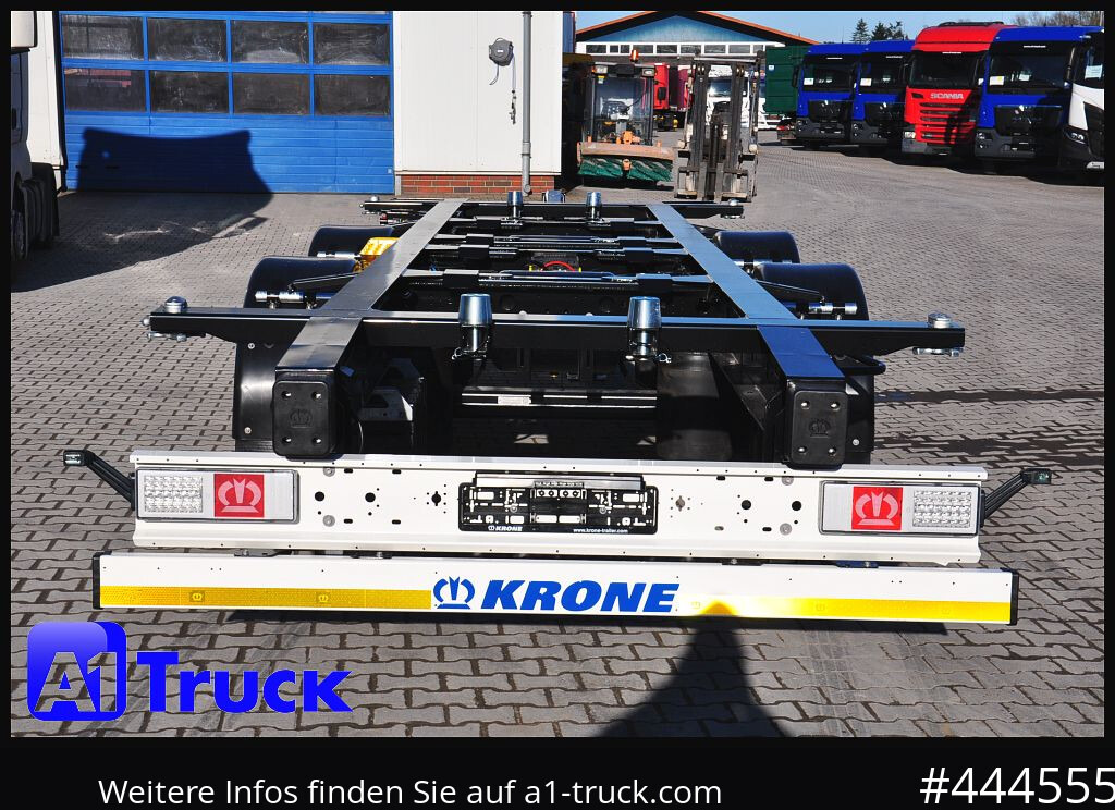Container transporter/ Swap body trailer KRONE 10 x Tandem, MIDI, für 1120mm + 1320mm, SOFORT, NEU