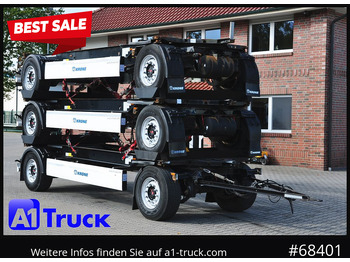 Container transporter/ Swap body trailer KRONE 3 er Paket Standard BDF, Bj  2017  SAF Achse