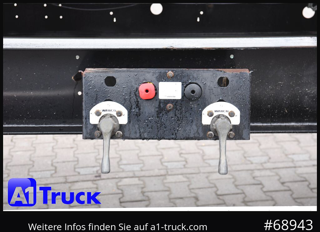 Container transporter/ Swap body trailer KRONE 3 er Paket Standard BDF, Bj  2017  SAF Achse