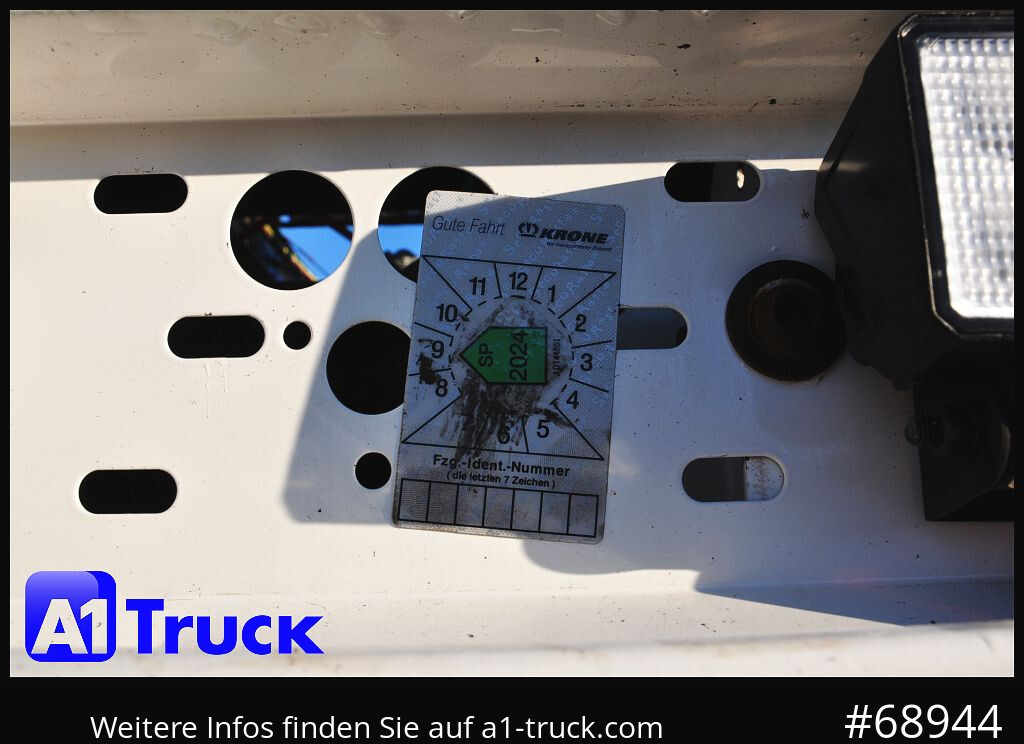 Container transporter/ Swap body trailer KRONE 3 er Paket Standard BDF, Bj  2017  SAF Achse