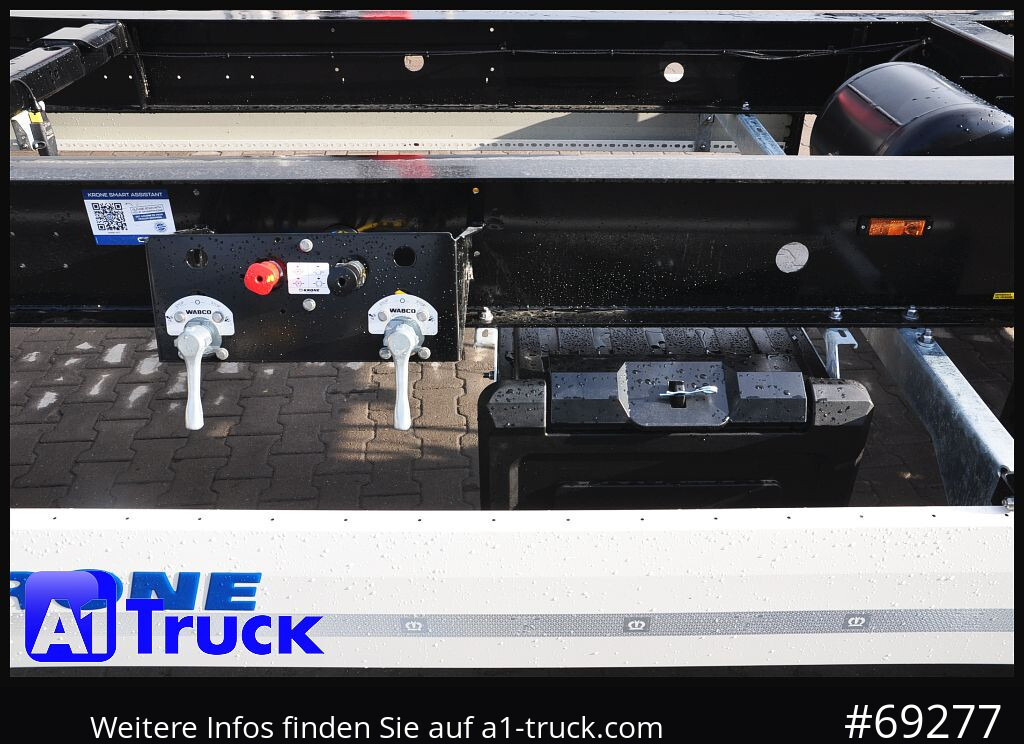Container transporter/ Swap body trailer KRONE 5 x AZW 18, MAXI für 1120mm + 1320mm, SOFORT NEU