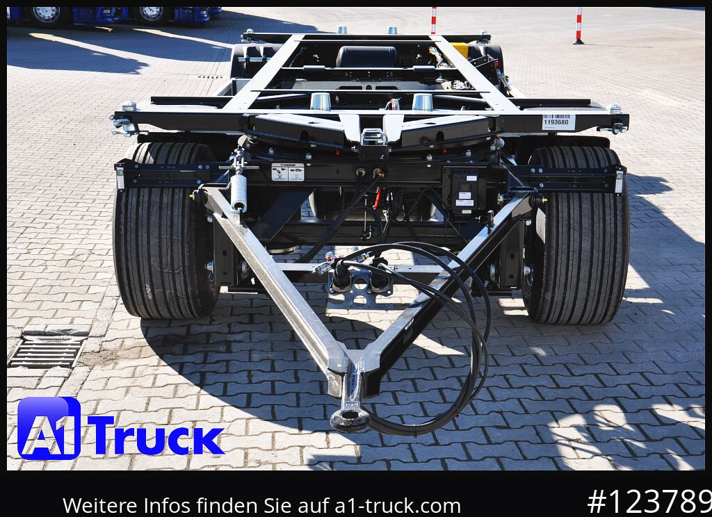Container transporter/ Swap body trailer KRONE 5 x AZW 18, MAXI für 1120mm + 1320mm, SOFORT NEU