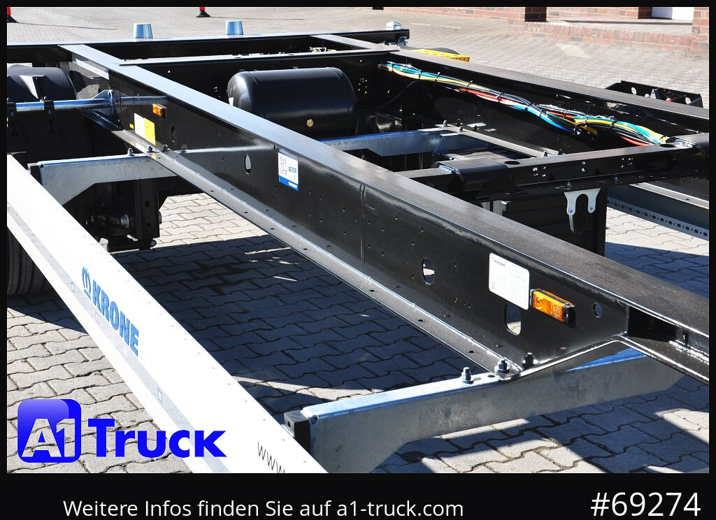 Container transporter/ Swap body trailer KRONE 5 x AZW 18, MAXI für 1120mm + 1320mm, SOFORT NEU