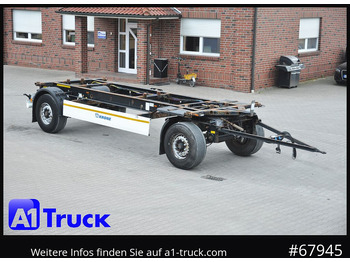Container transporter/ Swap body trailer KRONE AZ 18, Standard BDF, 1 Vorbesitzer, BPW