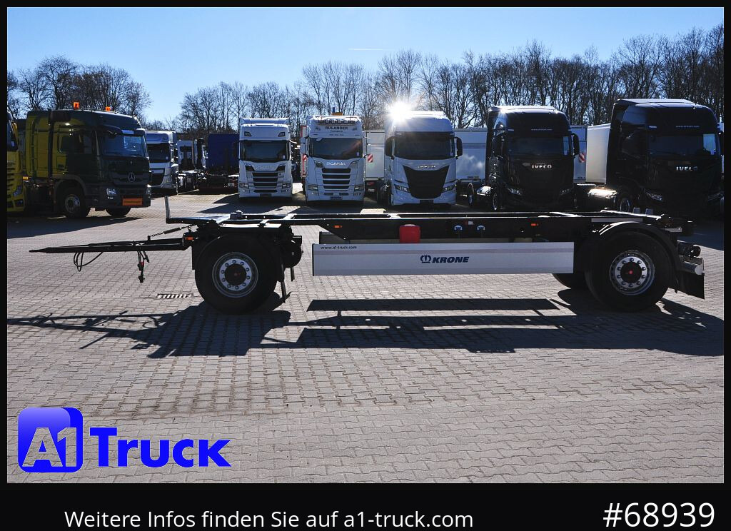 Container transporter/ Swap body trailer KRONE Standard BDF Anhänger für 7,45 WB, 1 Vorbesitzer