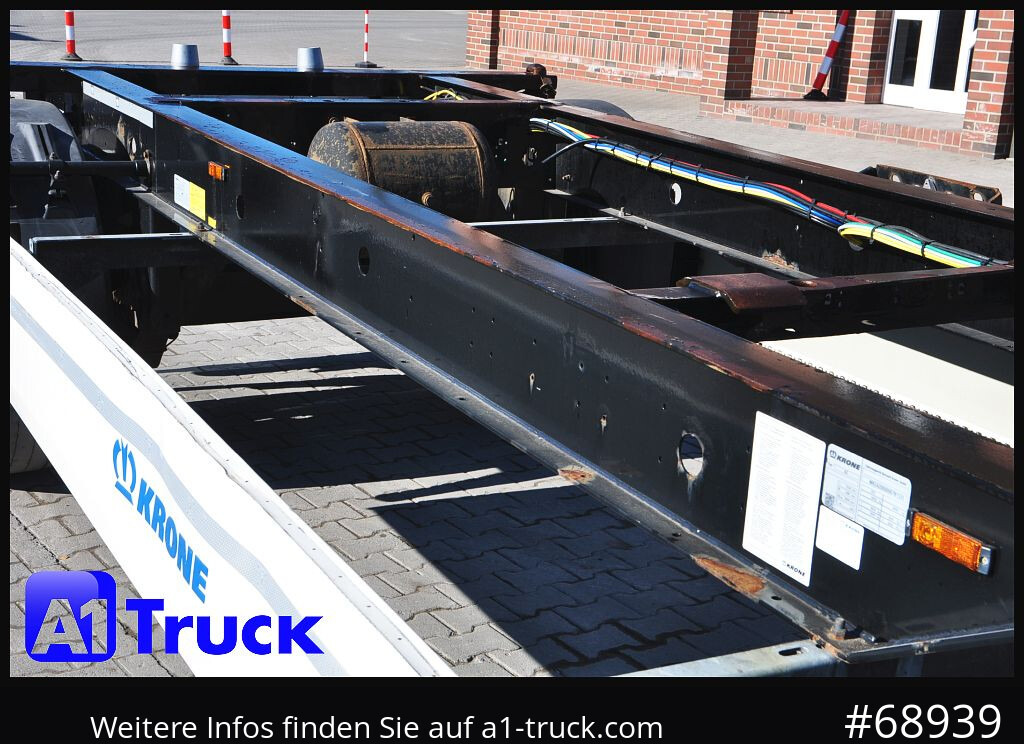 Container transporter/ Swap body trailer KRONE Standard BDF Anhänger für 7,45 WB, 1 Vorbesitzer