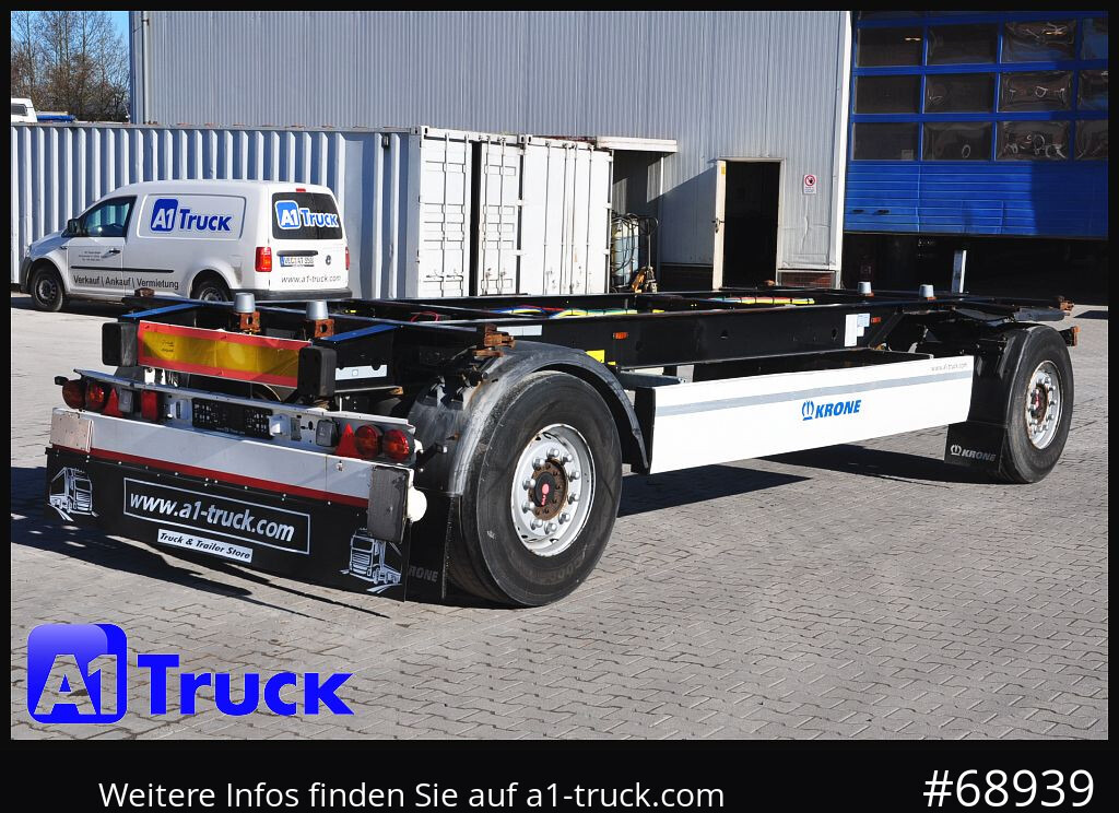 Container transporter/ Swap body trailer KRONE Standard BDF Anhänger für 7,45 WB, 1 Vorbesitzer