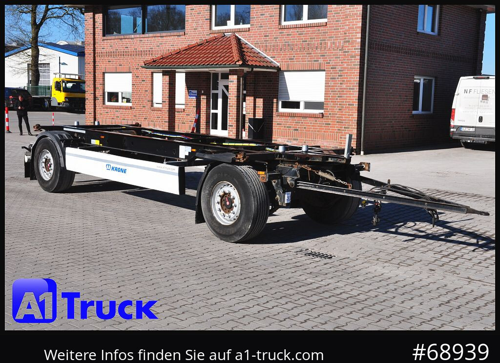 Container transporter/ Swap body trailer KRONE Standard BDF Anhänger für 7,45 WB, 1 Vorbesitzer
