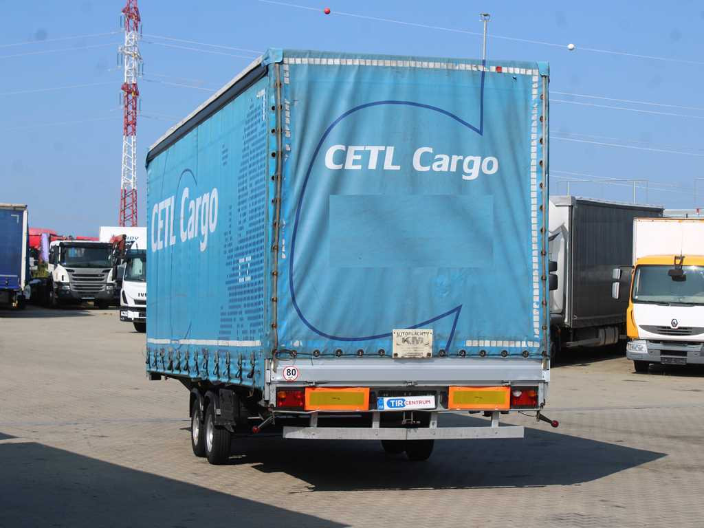 Curtainsider trailer Agados DONA 58