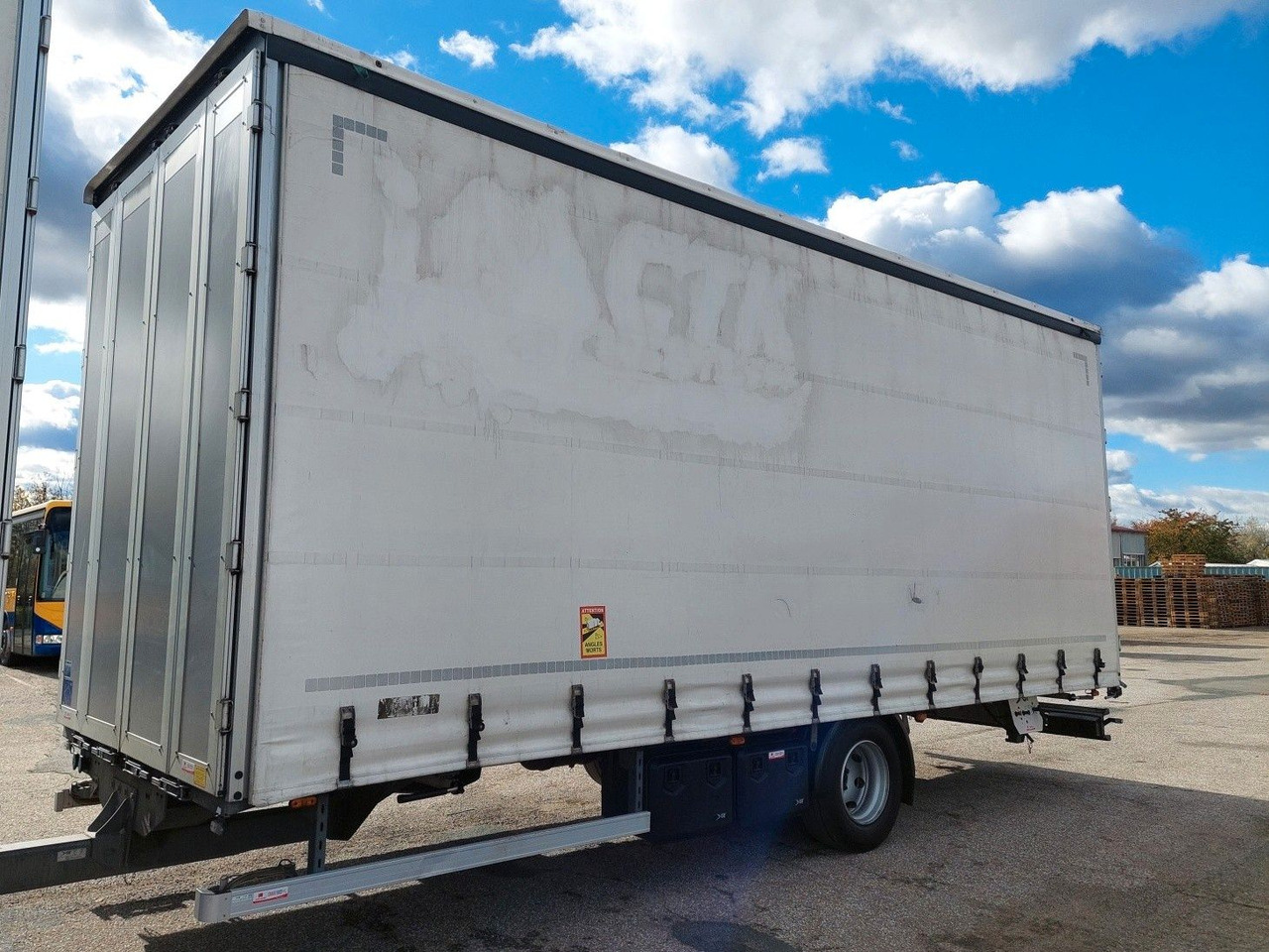 Curtainsider trailer Gniotpol G-4080 Durchladbarer