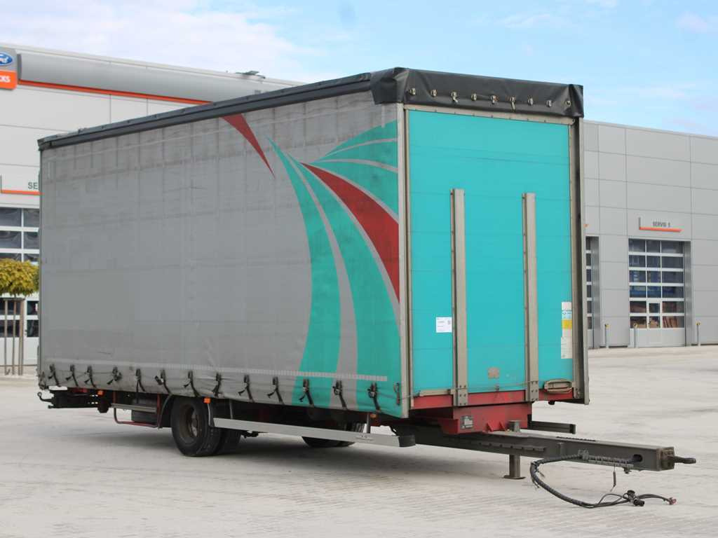 Curtainsider trailer H & W HWEPAS10