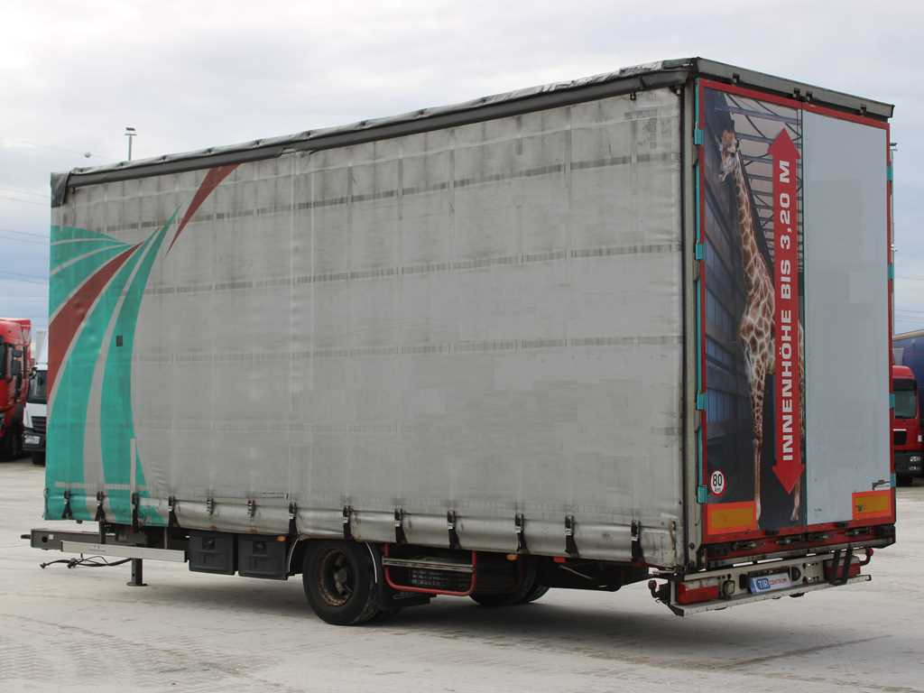 Curtainsider trailer H & W HWEPAS10