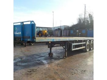  SDC 45’ Tri Axle Flat Trailer - Curtainsider trailer