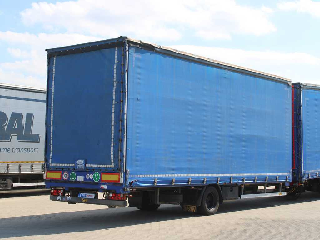 Curtainsider trailer Swan CHT101