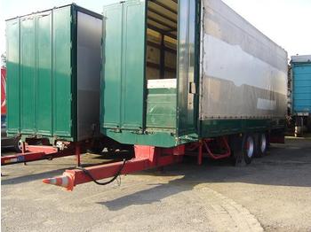 Wackenhut 55 m3 Liftachse Jumbo BORDWÄNDE - Curtainsider trailer