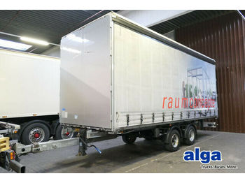 Curtainsider trailer Weka, Tandem, Durchlader, Verzinkt, Schiebeplane