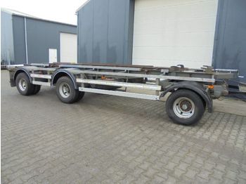 Container transporter/ Swap body trailer DAF 3 as aanhanger bladvering 30 Ton totaal: picture 1