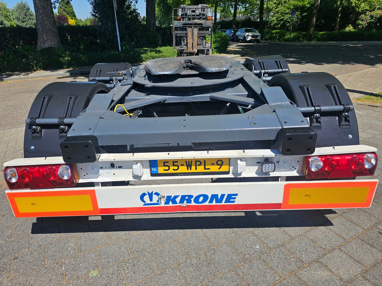 Dolly trailer Krone ZZ 18 With LZV Approval