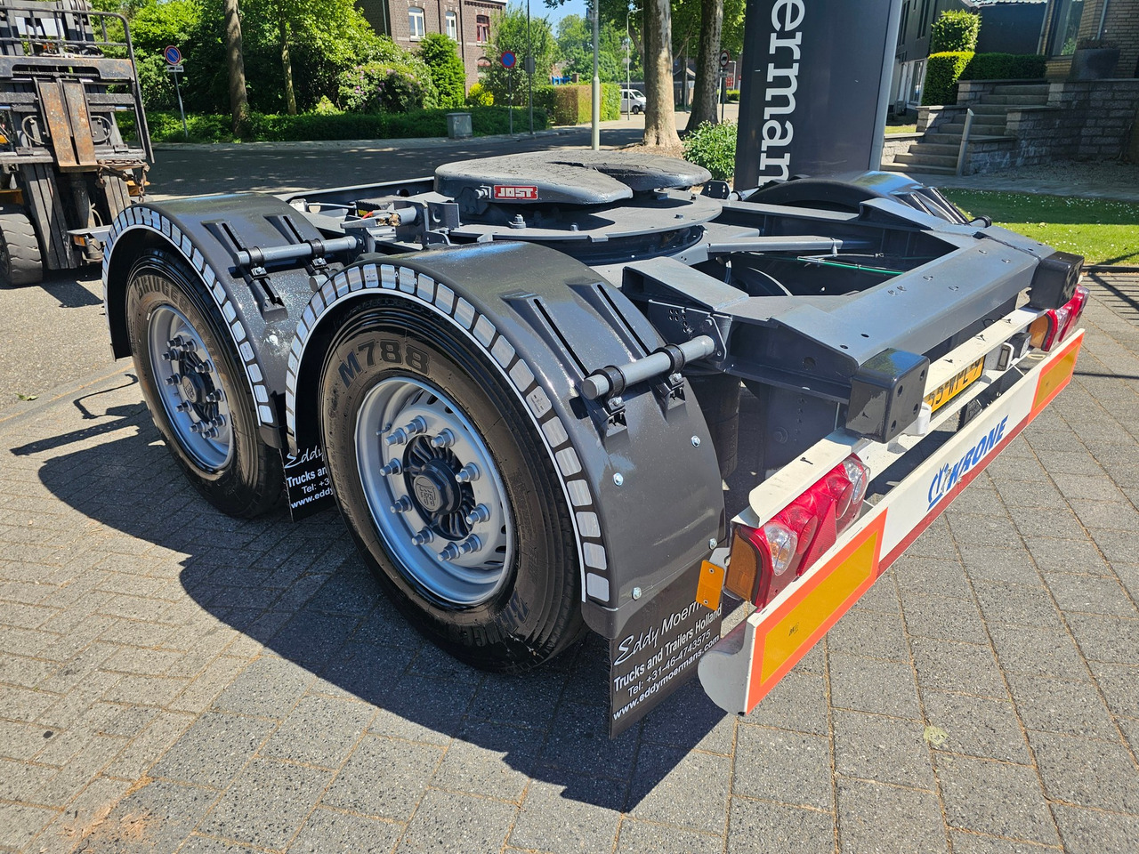 Dolly trailer Krone ZZ 18 With LZV Approval