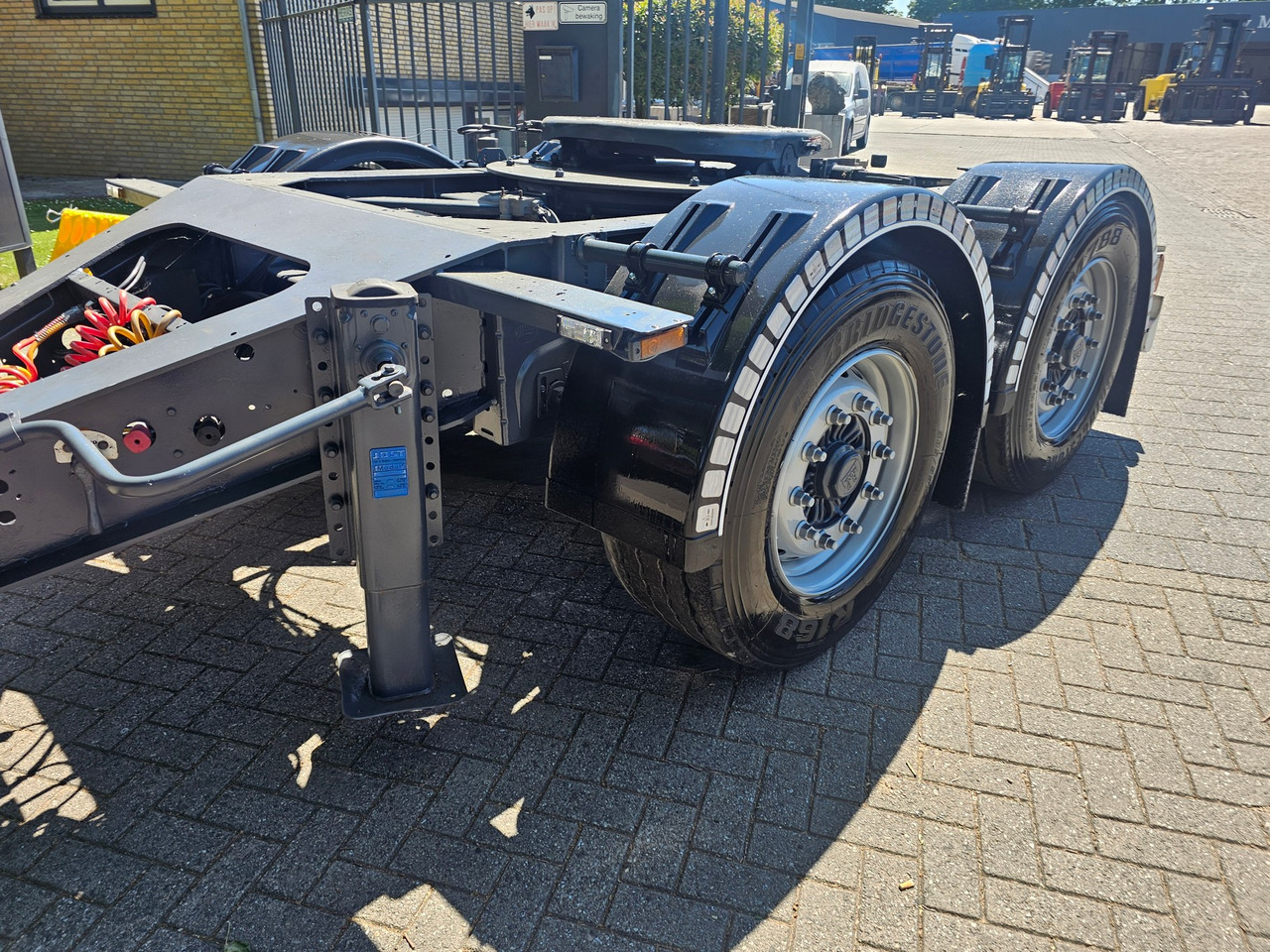 Dolly trailer Krone ZZ 18 With LZV Approval
