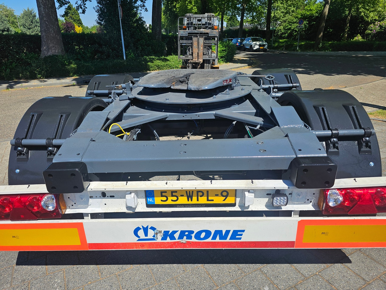 Dolly trailer Krone ZZ 18 With LZV Approval