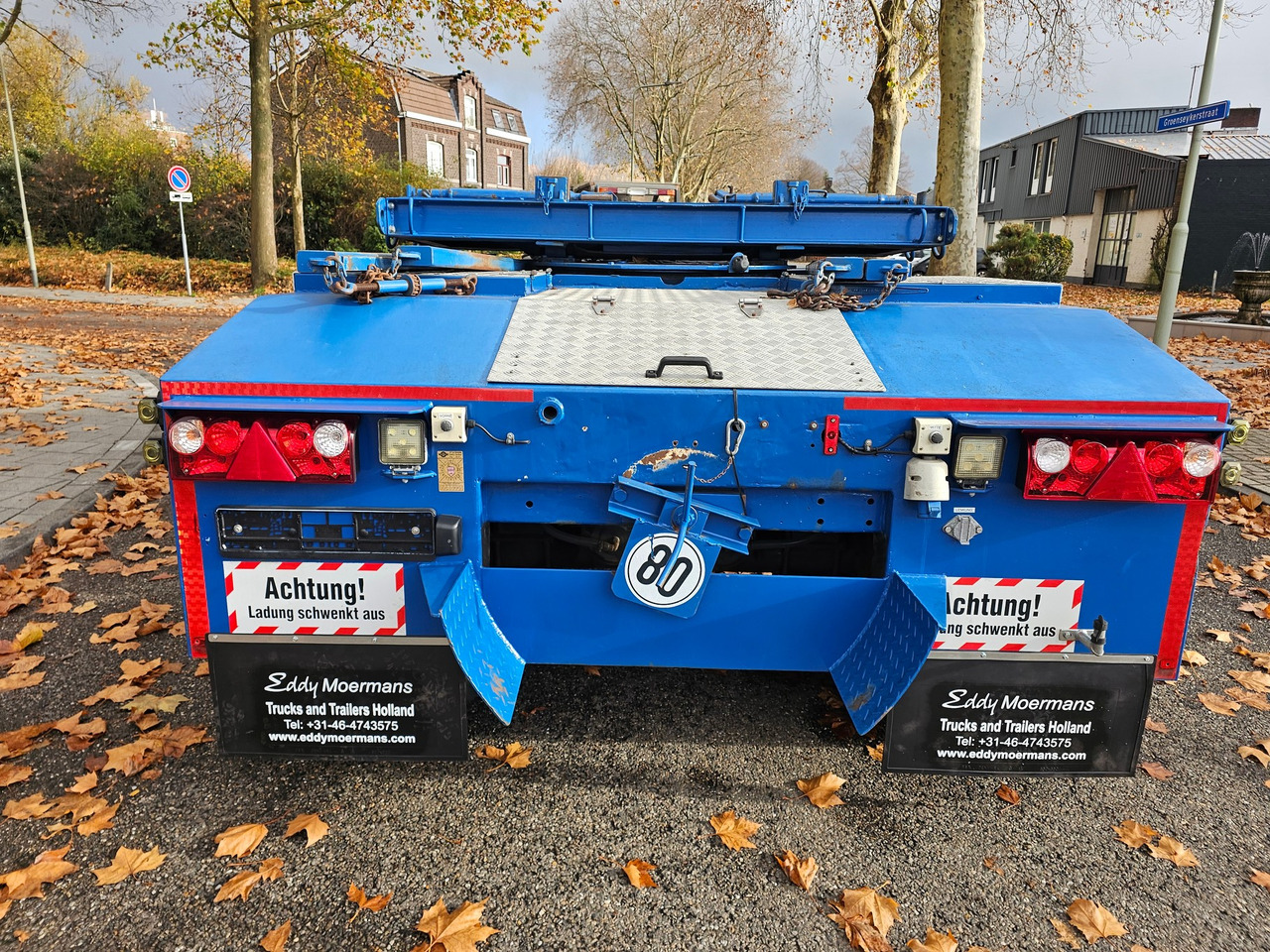 Dolly trailer Welte Umkirch SA 30 Z Long Material dolly