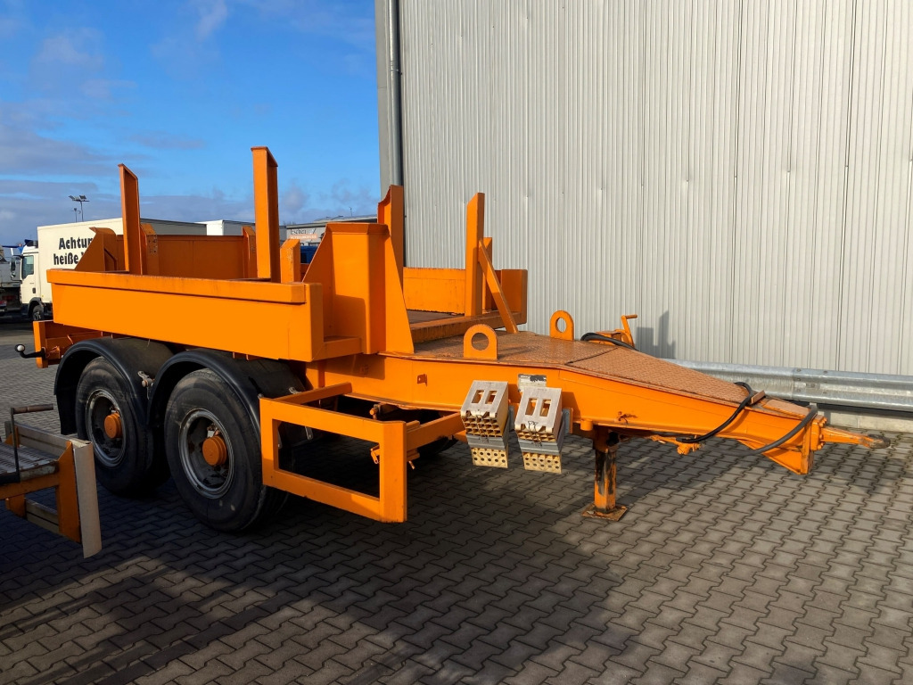 Dropside/ Flatbed trailer Eggers ZX 18E / für Ballastgewichte