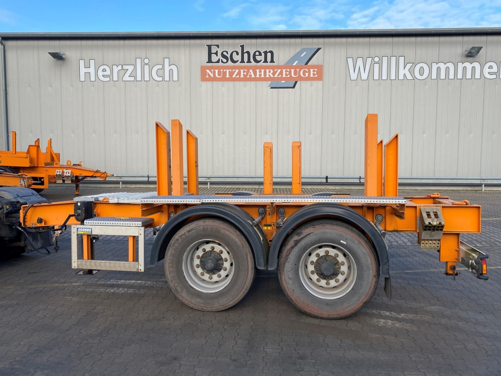 Dropside/ Flatbed trailer Eggers ZX 18E / für Ballastgewichte