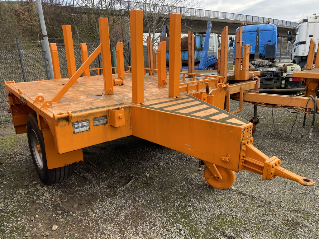 Dropside/ Flatbed trailer Eggers ZX 9E / für Ballastgewichte