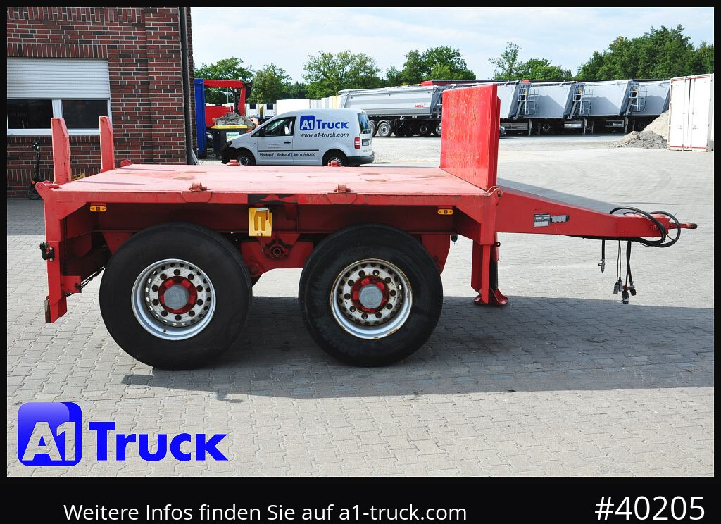 Dropside/ Flatbed trailer GOLDHOFER Ballast Anh. Goldhofer