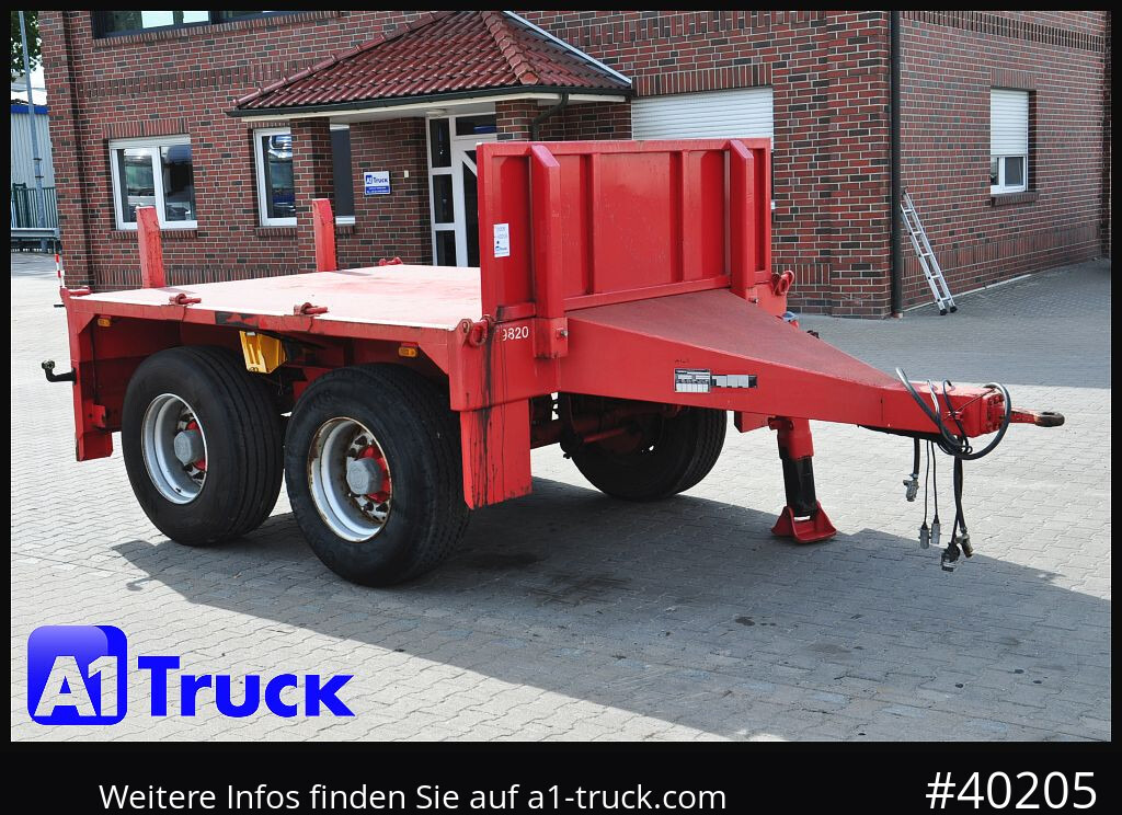 Dropside/ Flatbed trailer GOLDHOFER Ballast Anh. Goldhofer