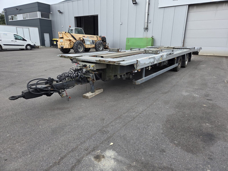 Dropside/ Flatbed trailer Louault 9m50
