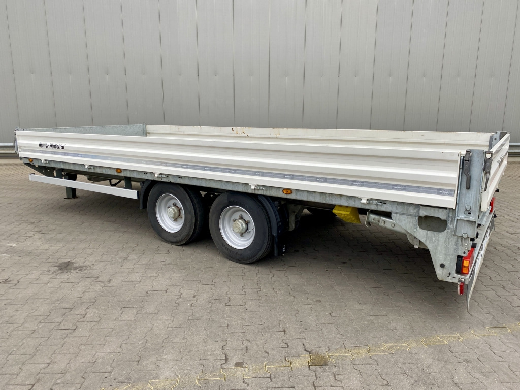 Dropside/ Flatbed trailer Müller-Mitteltal ETÜ-TA-ER 11,9