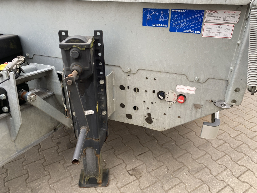 Dropside/ Flatbed trailer Müller-Mitteltal ETÜ-TA-ER 11,9