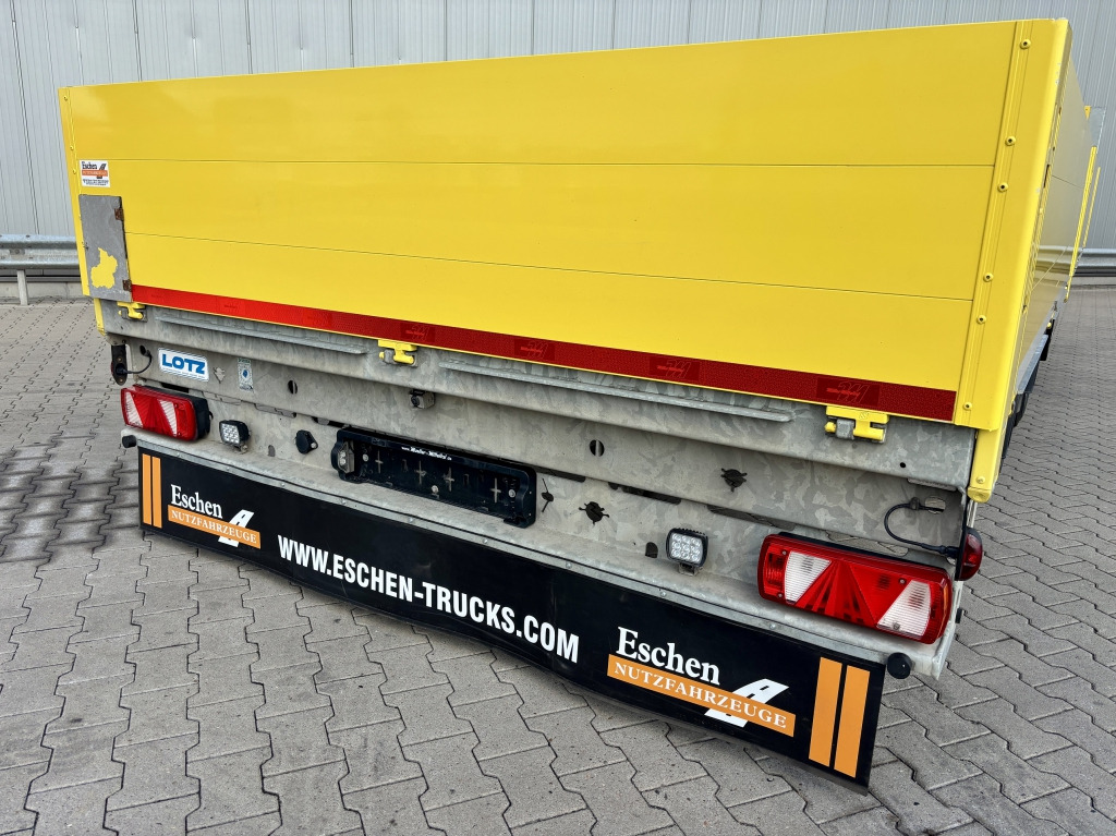 Dropside/ Flatbed trailer Müller-Mitteltal GR-TA 18 Tandem