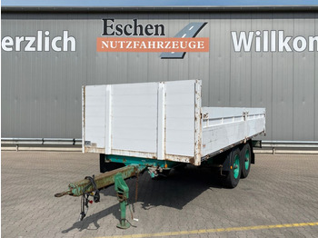 Dropside/ Flatbed trailer Obermann | Luftfederung*Reifenprofil 70%*Trommel 