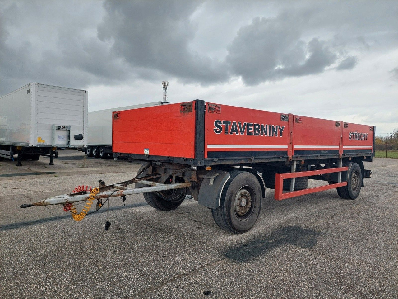 Dropside/ Flatbed trailer Panav PV 18