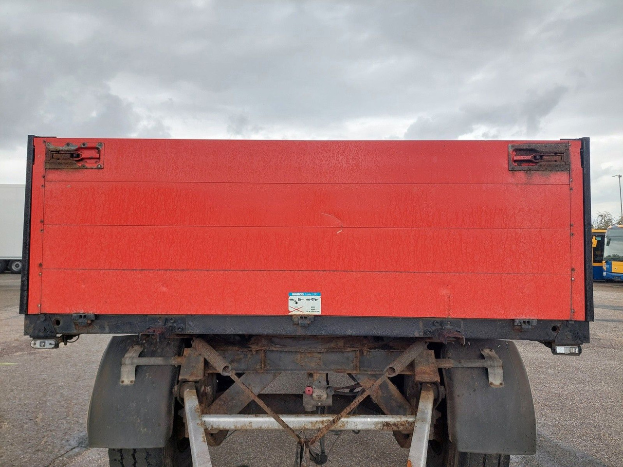 Dropside/ Flatbed trailer Panav PV 18